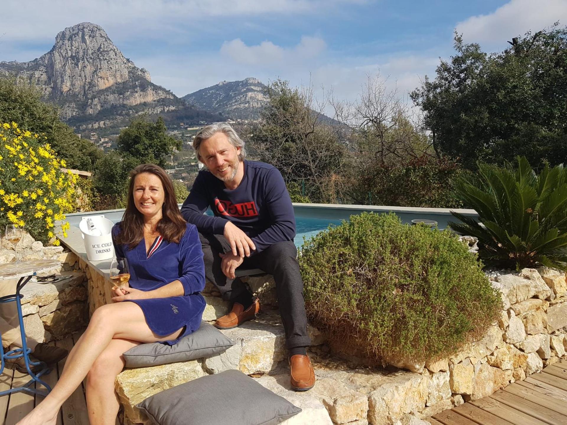 Bed and Breakfast Au Pied Des Baous Vence Exterior foto