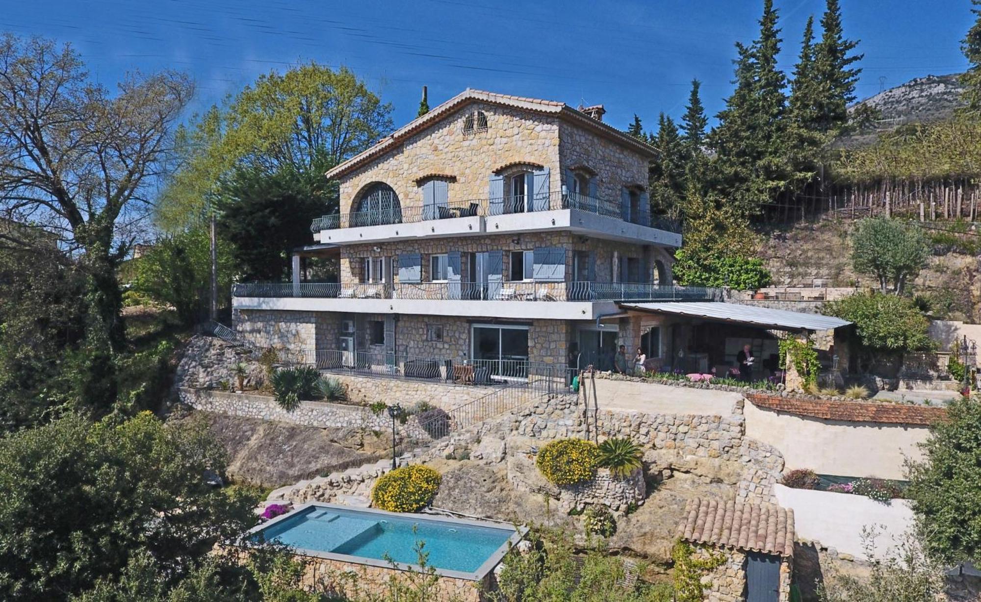 Bed and Breakfast Au Pied Des Baous Vence Exterior foto
